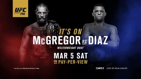 ufc 196 mcgregor vs diaz.